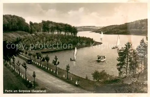AK / Ansichtskarte Langscheid_Sorpesee Partie am Sorpesee Langscheid Sorpesee