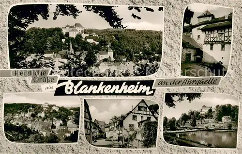 AK / Ansichtskarte Blankenheim_Ahr Panorama Teilansichten Ahrquelle Blankenheim_Ahr