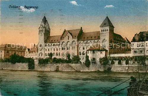 AK / Ansichtskarte Coblenz_Koblenz Regierungsgebaeude Coblenz_Koblenz