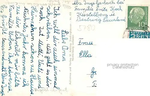 AK / Ansichtskarte Groenebach Ruhrquelle Groenebach