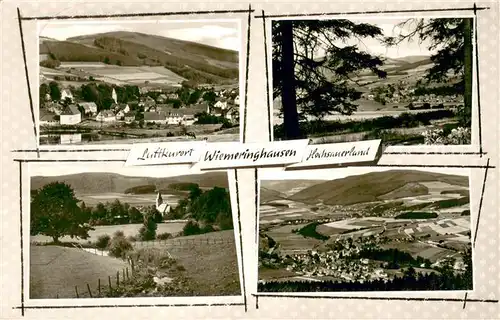 AK / Ansichtskarte Wiemeringhausen Panorama Teilansichten Wiemeringhausen