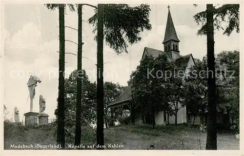 AK / Ansichtskarte Medebach Kapelle auf dem Kahlen  Medebach
