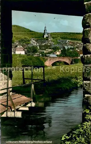 AK / Ansichtskarte Hallenberg Ortsansicht Hallenberg