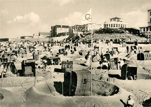 AK / Ansichtskarte Wangerooge_Nordseebad Strandpartie Wangerooge_Nordseebad