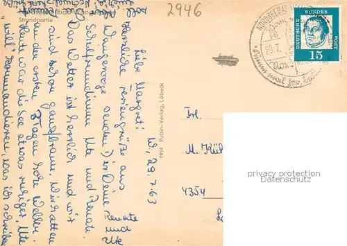 AK / Ansichtskarte Wangerooge_Nordseebad Strandpartie Wangerooge_Nordseebad