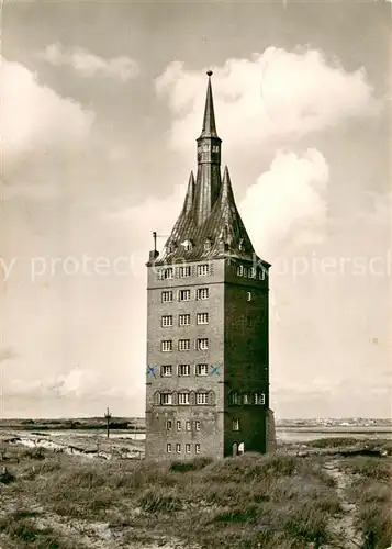 AK / Ansichtskarte Wangerooge_Nordseebad Jugendherberge Westturm Wangerooge_Nordseebad