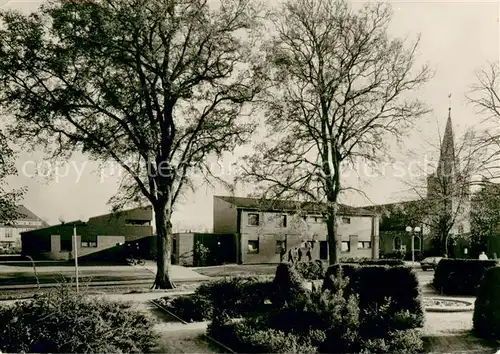 AK / Ansichtskarte Aurich_Ostfriesland Katholisches Gemeindezentrum St. Ludgerus Aurich_Ostfriesland