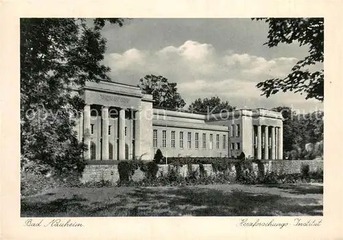 AK / Ansichtskarte Bad_Nauheim Herzforschungsinstitut Bad_Nauheim