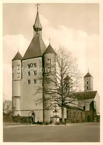 AK / Ansichtskarte Freckenhorst Stiftskirche Romanische Basilika mit fraenkischem Westwerk Freckenhorst