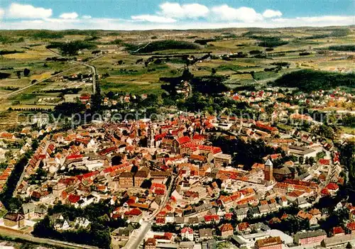 AK / Ansichtskarte Coesfeld Alter Stadtkern mit Promenaden Coesfeld