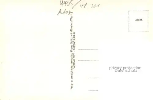 AK / Ansichtskarte Nottuln Longinusturm in den Baumbergen Nottuln