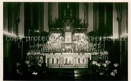 AK / Ansichtskarte Nordwalde Pfarrkirche Innenansicht Nordwalde