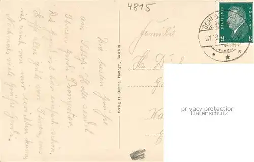 AK / Ansichtskarte Bielefeld Schloss Holte Bielefeld