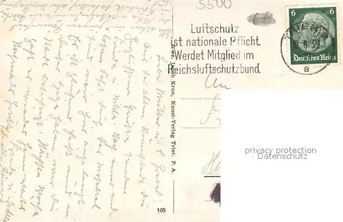 AK / Ansichtskarte Trier Dom Kaiserpalast Porta Nigra Basilika  Trier