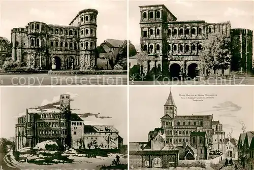 AK / Ansichtskarte Trier Porta Nigra Rekonstruktionen  Trier