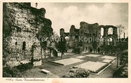 AK / Ansichtskarte Trier Kaiserthermen Trier