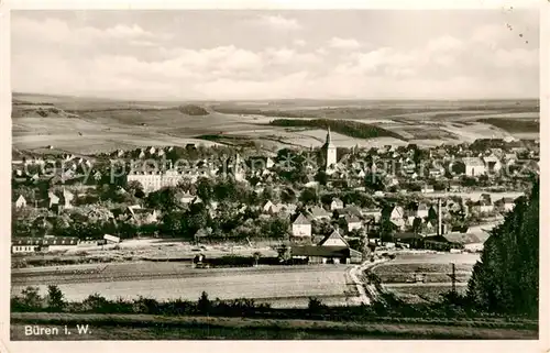 AK / Ansichtskarte Bueren_Westfalen Totalansicht Bueren_Westfalen