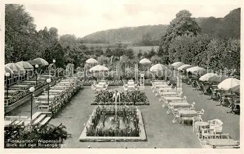 AK / Ansichtskarte Solingen Auiderhoehe Floragarten Wipperaue  Solingen
