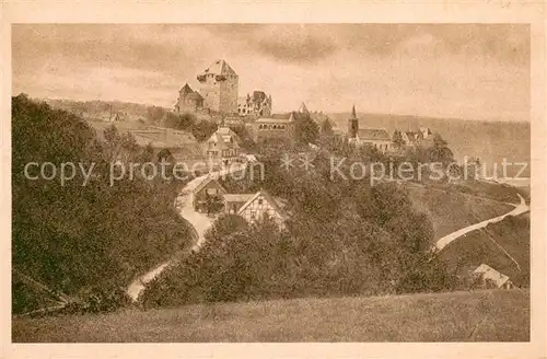 AK / Ansichtskarte Schloss_Burg_Wupper Karte des Schlossbau Vereins Schloss_Burg_Wupper