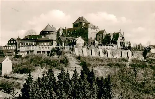 AK / Ansichtskarte Schloss_Burg_Wupper Gesamtansicht Schloss_Burg_Wupper