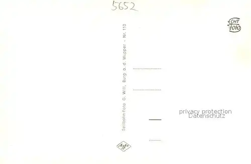 AK / Ansichtskarte Schloss_Burg_Wupper Muengstener Bruecke Sesselbahn Seilbahn Gesamtansicht Schloss_Burg_Wupper