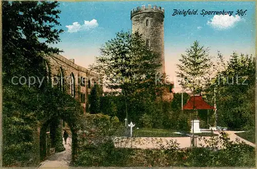 AK / Ansichtskarte Bielefeld Sparrenburg Hof Bielefeld