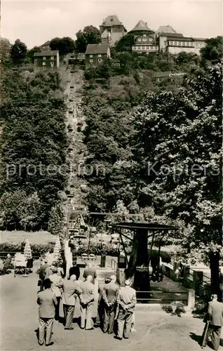 AK / Ansichtskarte Schloss_Burg_Wupper Seilsesselbahn Schloss_Burg_Wupper