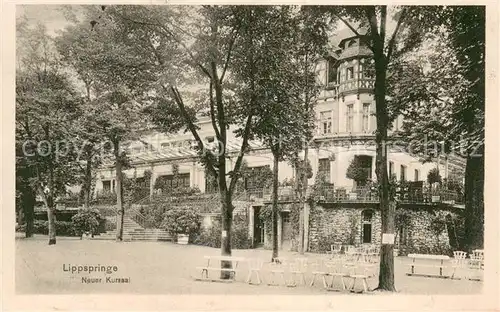 AK / Ansichtskarte Lippspringe_Bad Kursaal Lippspringe_Bad