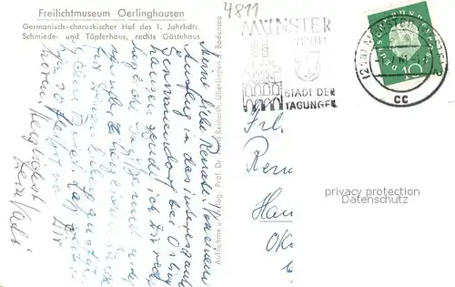 AK / Ansichtskarte Oerlinghausen Freilichtmuseum  Oerlinghausen