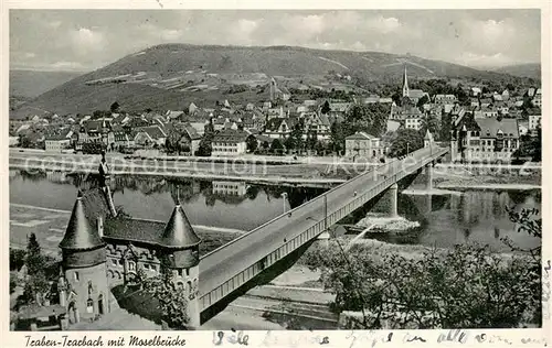 AK / Ansichtskarte Traben Trarbach Moselbruecke Traben Trarbach