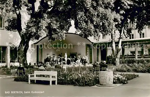 AK / Ansichtskarte Bad_Bertrich Kurkonzert Bad_Bertrich