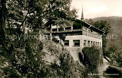 AK / Ansichtskarte Bad_Bertrich Gaststaette Schweizerhaus Bad_Bertrich