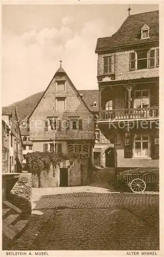AK / Ansichtskarte Beilstein_Mosel Alter Winkel Beilstein_Mosel