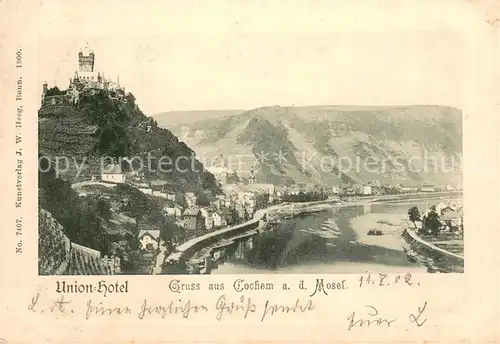 AK / Ansichtskarte Kochem Union Hotel Mosel  Kochem