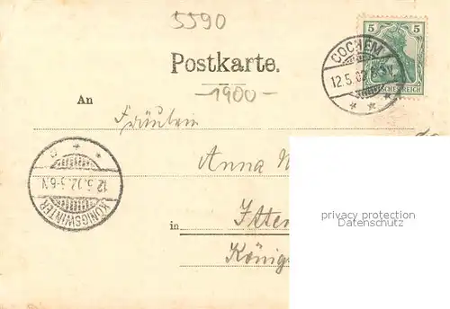 AK / Ansichtskarte Kochem Union Hotel Mosel  Kochem