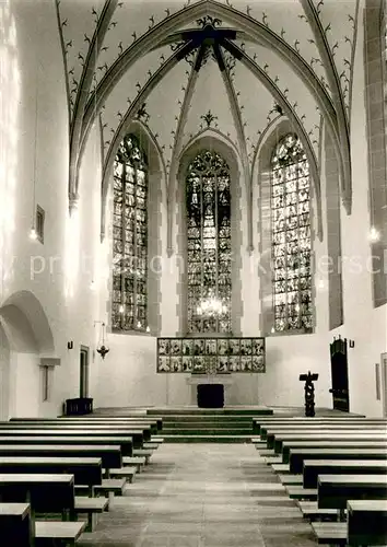 AK / Ansichtskarte Bielefeld Kath.St.Jodokus Kirche Ikonenaltar Bielefeld