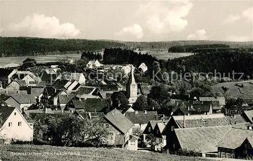AK / Ansichtskarte Bromskirchen Ortsansicht Bromskirchen