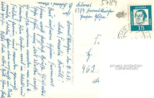 AK / Ansichtskarte Bromskirchen Ortsansicht Bromskirchen