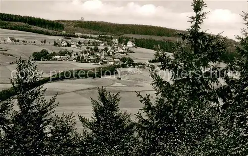 AK / Ansichtskarte Neuastenberg Panorama mit Astenturm Neuastenberg