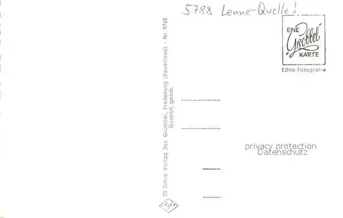 AK / Ansichtskarte Astenberg Lennequelle auf dem Kahlen Asten Astenberg