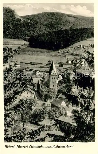 AK / Ansichtskarte Siedlinghausen Fliegeraufnahme Siedlinghausen