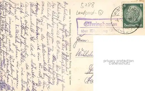 AK / Ansichtskarte Winterberg_Hochsauerland Ruhrquelle Winterberg_Hochsauerland