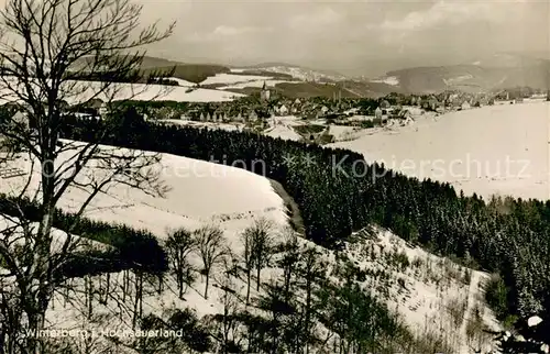 AK / Ansichtskarte Winterberg_Hochsauerland Panorama Winterberg_Hochsauerland