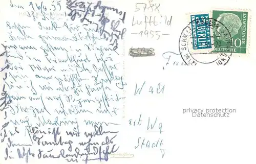 AK / Ansichtskarte Winterberg_Hochsauerland Fliegeraufnahme Winterberg_Hochsauerland