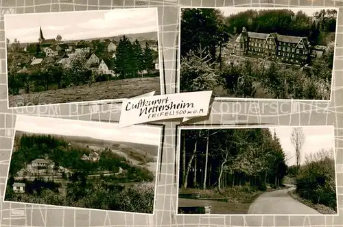 AK / Ansichtskarte Nettersheim Ortsansicht Herz Jesu Kloster Panorama Strasse Nettersheim
