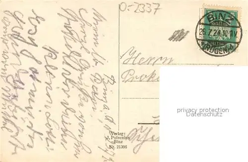 AK / Ansichtskarte Binz_Ruegen Badestrand Hotels Binz_Ruegen