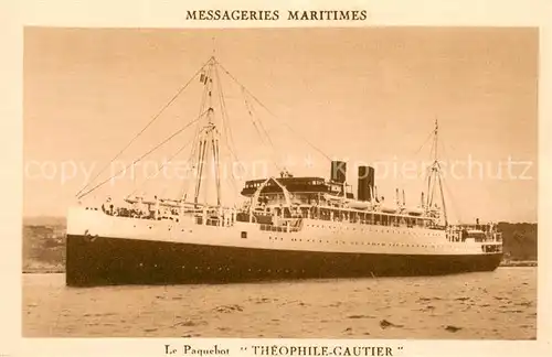 AK / Ansichtskarte Dampfer_Oceanliner Messageries Martimes 