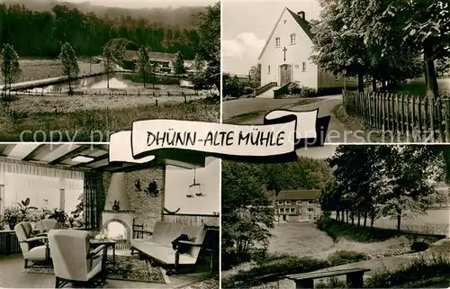 AK / Ansichtskarte Dhuenn_Wermelskirchen Alte Muehle Dhuenn Wermelskirchen