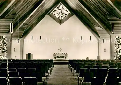 AK / Ansichtskarte Schloss_Neuhaus Ev. Christus Kirche Innen Architektur Schloss Neuhaus