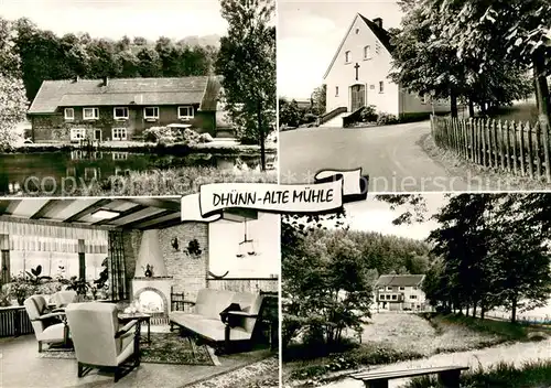 AK / Ansichtskarte Dhuenn_Wermelskirchen Muettererholungsheim Alte Muehle Dhuenn Wermelskirchen